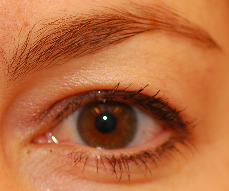 Braunes Auge